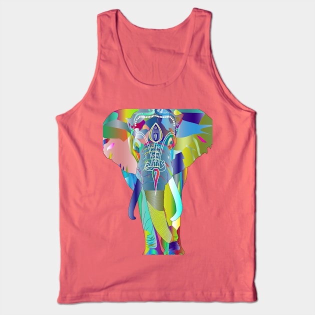 elephant Tank Top by samodz